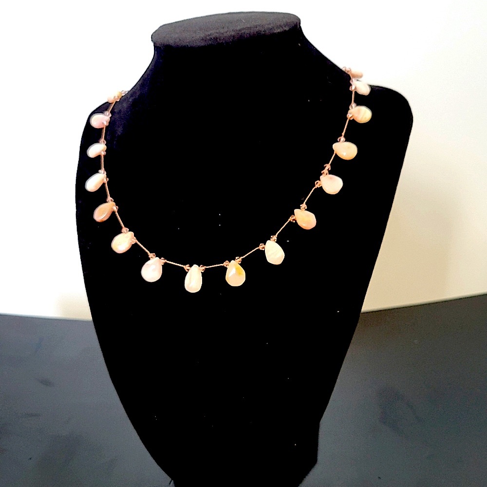 Perfect For Mothers Day!Delicate Rose Quartz Choker